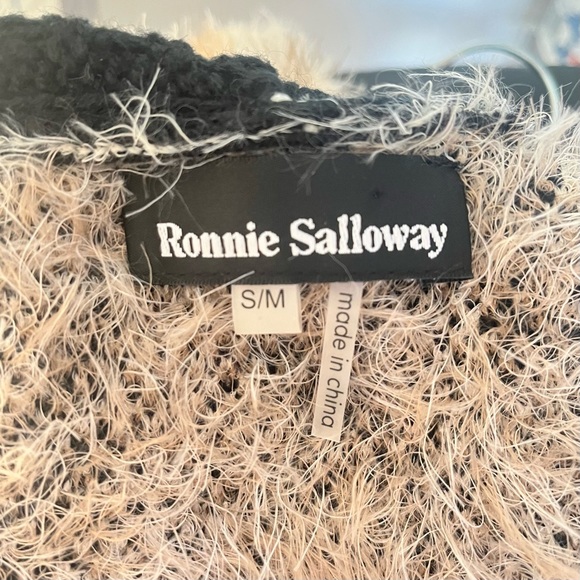 Ronnie Salloway Cardigan, Open Front Tailored Fit. NWOT! Size S/M - Picture 8 of 9